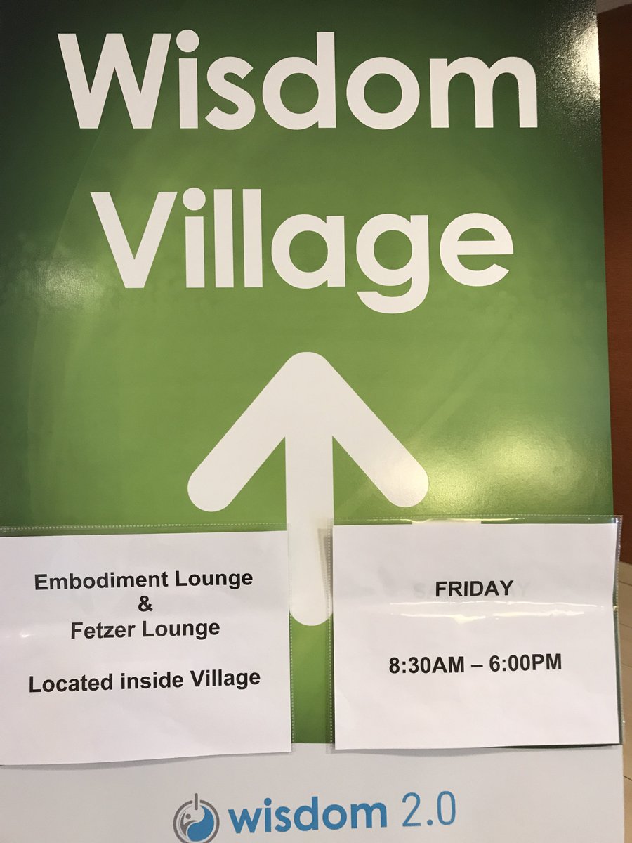 So great hanging with the peeps <a href="/CIIS_SF/">CIIS</a> <a href="/Wisdom2conf/">Wisdom 2.0</a> - so many inspiring companies changing the world in the #Wisdom20conf