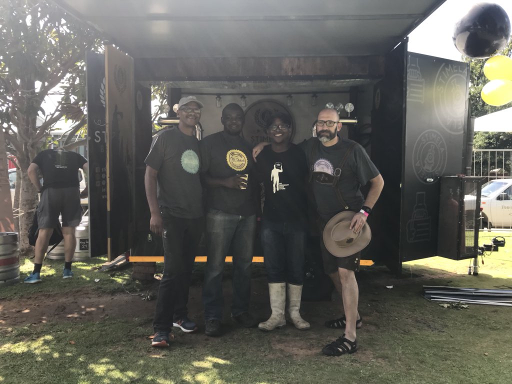 With our good friends <a href="/StimelaBrew/">Stimela Brewing Co.</a>