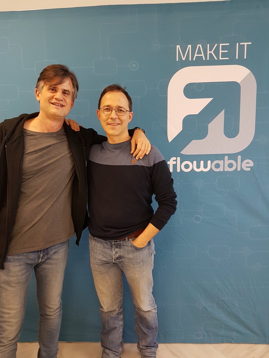 calighula's tweet image. From @gft_es in the morning to @flowablebpm hackathon in the evening #gftexperts