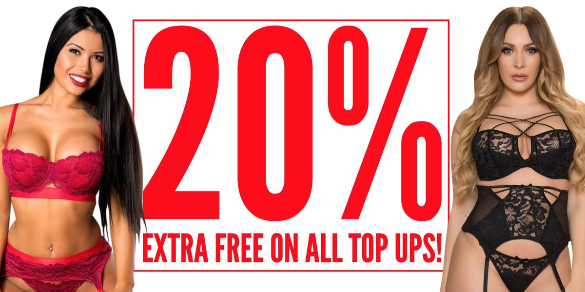 Unmissable Offer Today Only 😱

Get 20% extra FREE on all top ups 💰

Just top up as usual, no promo code needed! 😈

https://t.co/gJT5sw6zT9 👈 https://t.co/jUjD49U8RA