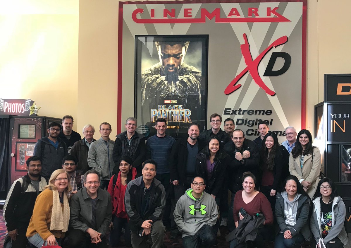 LindaKato1001's tweet photo. #BlackPantherMovie #HQFun #WeAreMarkLogic https://t.co/tTPHU3debh