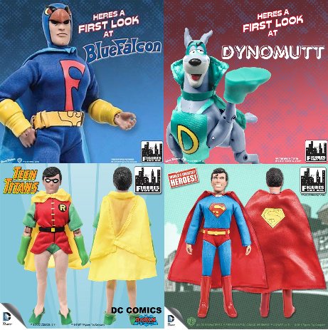 MEarthprime's tweet photo. @FiguresToyCo @FiguresToyCo #Remego #BlueFalcon & #Dynamutt will be released just in time to join @DCComics release of @BlueFalcon meets the #SuperSons #Robin & #Superboy π https://t.co/wQ6BJFW17V