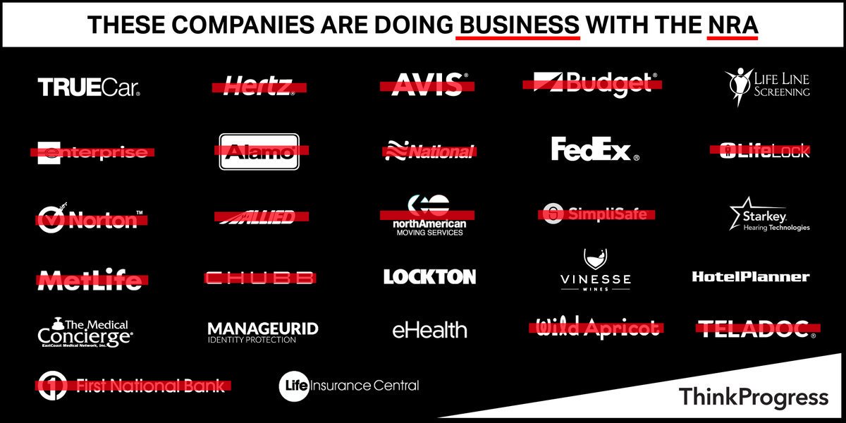 MatHelman's tweet photo. See this image, @FedEx?
Do you *really* want to be known as THE FLAGSHIP corporate partner of the #NRA? With their support for policies that enable routine mass murders?!
cc: @j_bronczek @RajViews @FedExOffice @FedExHelp
#FedEx #FedExDumpNRA #FedExNRA #fedexcares #BoycottFedEx https://t.co/0KVgH7VgWj