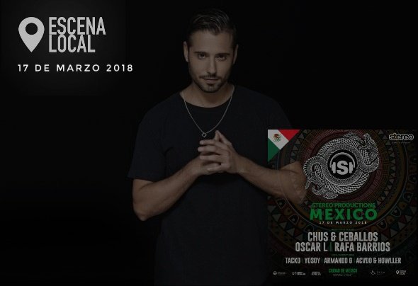 escenalocaltv's tweet photo. #PalabrasQueMeHacenELDia -->
Estas a punto de ver y escuchar a uno de tus #DJs #favoritos, 17 de Marzo 2018.
Solo tienes que dar clic aquí --> https://t.co/q9vlLtCZM7
#BuenViernes #musicproducer #MusicaElectronica #TechnoMusic #EscenaLocalMx https://t.co/PinhI3a3Vn
