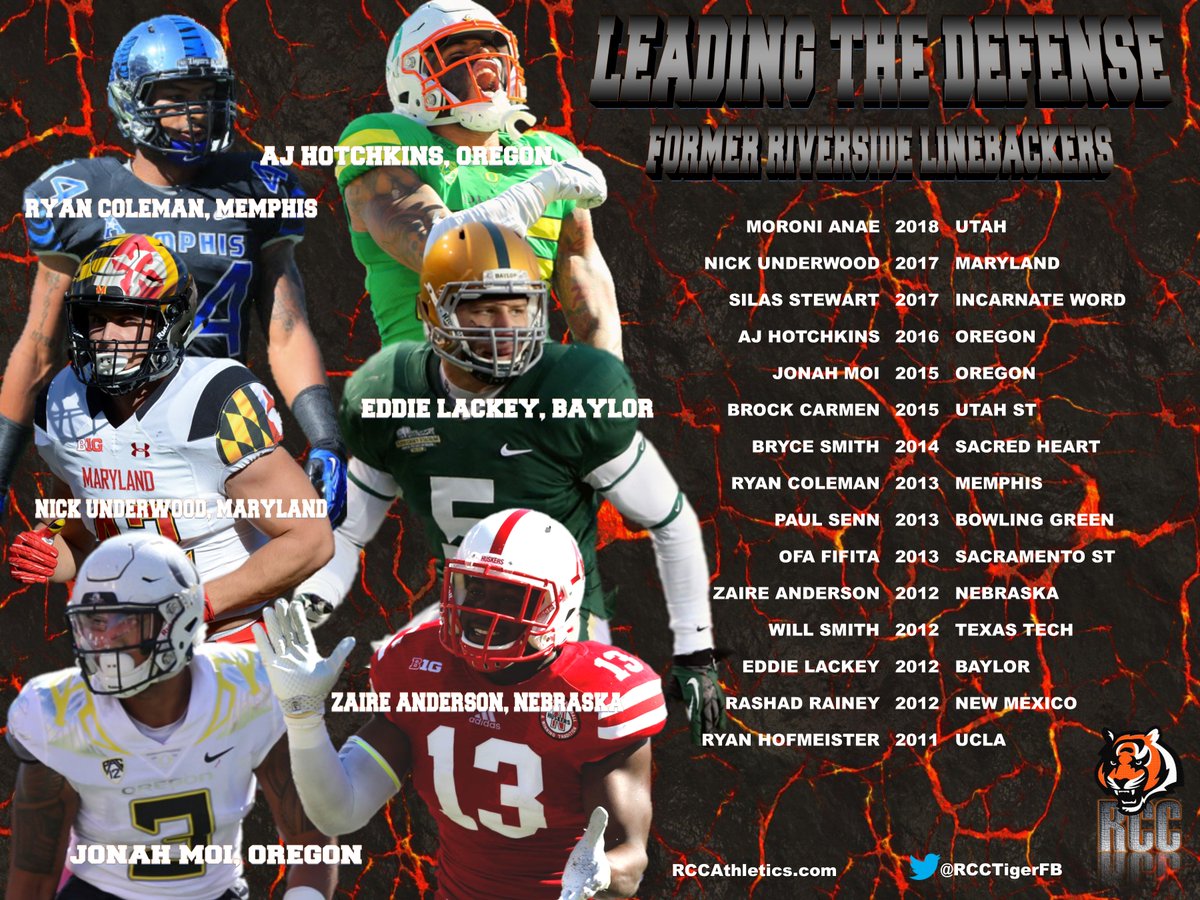 Eduardo Pacheco (@coachpaychek) on Twitter photo LB has always been a strength for Riverside Football! <a href="/RCCTigerFB/">RCC Football</a> @areilhotchkins <a href="/Zaireanderson13/">Zaire Anderson</a> <a href="/eddielackey5/">Eddie Lackey</a> @coachcoleman44 <a href="/under_nick/">Nick Underwood</a> LB has always been a strength for Riverside Football! <a href="/RCCTigerFB/">RCC Football</a> @areilhotchkins <a href="/Zaireanderson13/">Zaire Anderson</a> <a href="/eddielackey5/">Eddie Lackey</a> @coachcoleman44 <a href="/under_nick/">Nick Underwood</a>