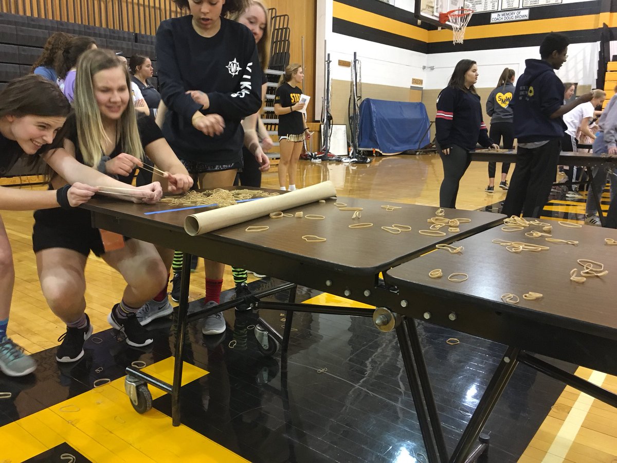 smwNHS's tweet photo. starting off our lock-in with some fun minute to win it games! https://t.co/Q4xGeJqy5e