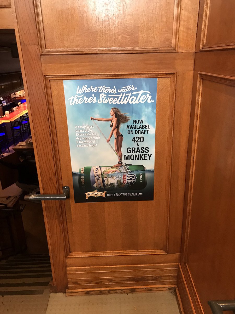 MonarchBeerPro's tweet photo. Enjoy a Sweetwater this weekend at @BrothersBarIU . 420 pale ale and Grass Monkey now available on draft https://t.co/wDAxi35amy