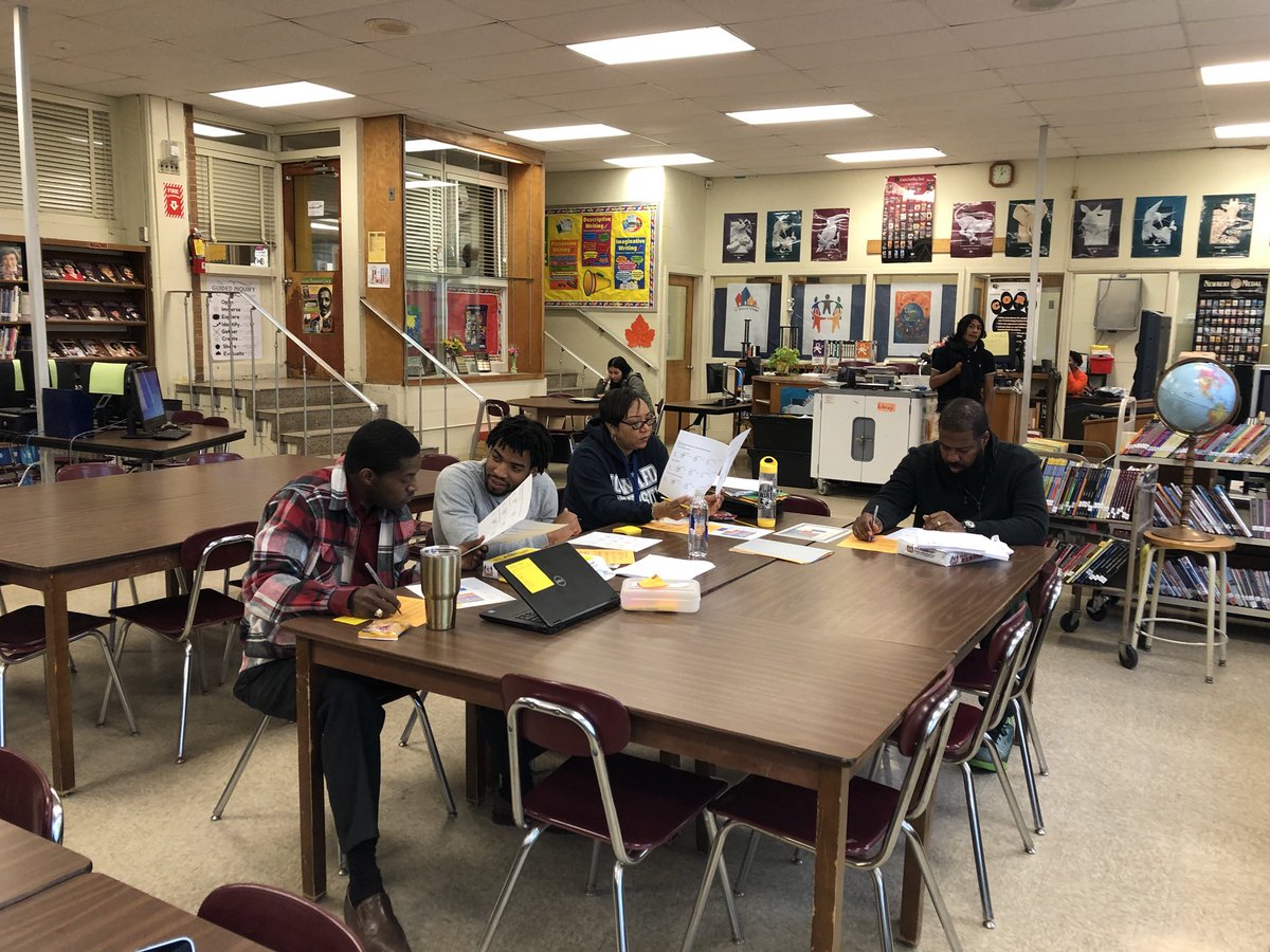 MrsBosedeBello's tweet photo. Low Tech PD Friday! @wwms teachers took a look at the most recent PSAT data. Their response to the data was  priceless @mssimley.#data #showmethedata #change #growth #lowtechnology https://t.co/5z1HfsnBo0