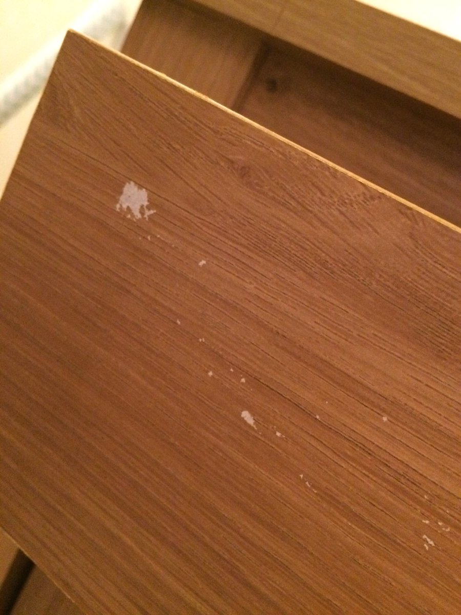 Chrisi_Woo's tweet photo. Feeling very disappointed  with 7 weeks of no response to my emails regarding unexplained peeling off of the ‘paper vinal’ on our living room furnature from Next. @NextHelp https://t.co/G2CojRpiBR