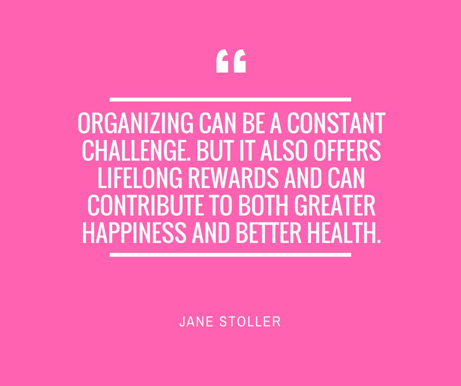 When I am organized, I am happier! #organizedjanestoller #organizer #organization #organizedlife #orginizedhome #lessismore #enjoylife #simplicity #simple #personalized #organizingideas #letsgetorganized #homeorganizer #Happiness #challenge #declutter #lifestyle