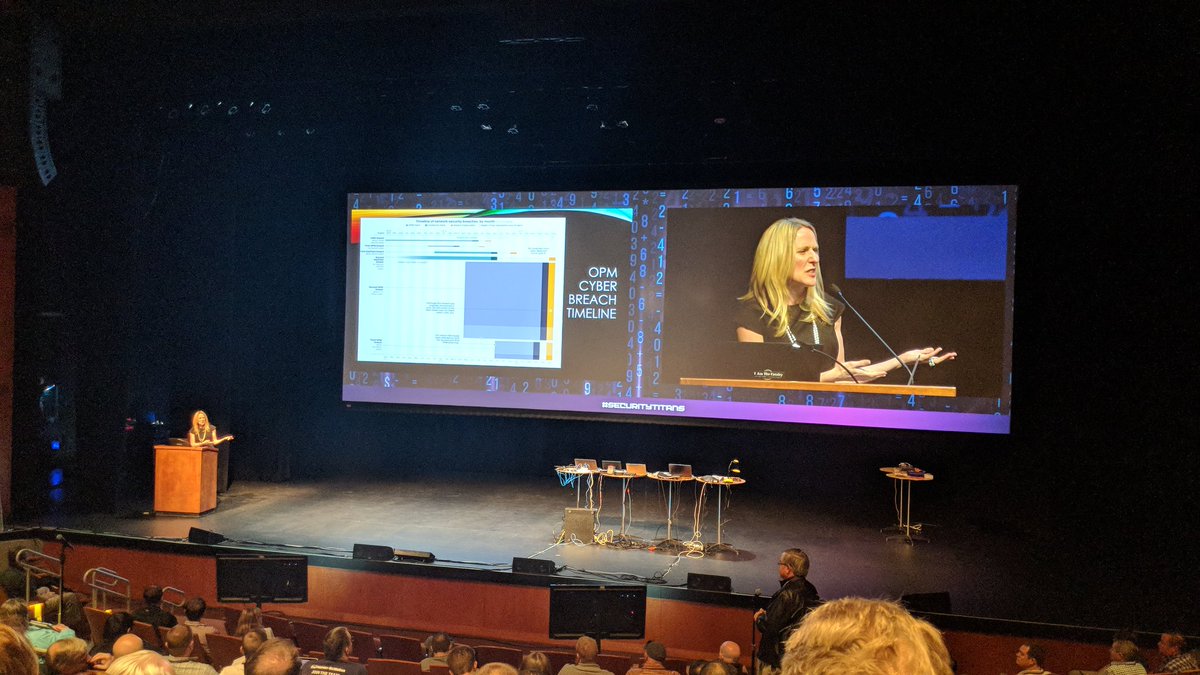 drmonthie's tweet photo. Ann Barron DiCamillo @annie_bdc
Sharing experiences in US-CERT & OPM breach.
#CyberSecurity
#infosec #cybercrime
#securitytitans https://t.co/Zfc0Wd5yfM