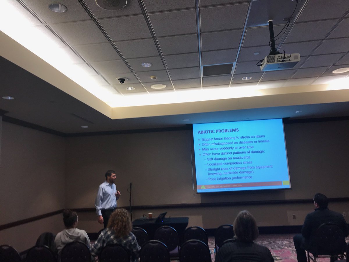 MinnesotaNLA's tweet photo. A few more photos from the @Gertens Expo today.  @urbanturfmn Sam Bauer presents to attendees on #turf, the team from Dirty Boys Landscaping stopped by, and we got our newest #MNLAMember - Brian from Impressions Outdoor Living. #Welcome! https://t.co/9ECHycFRvL