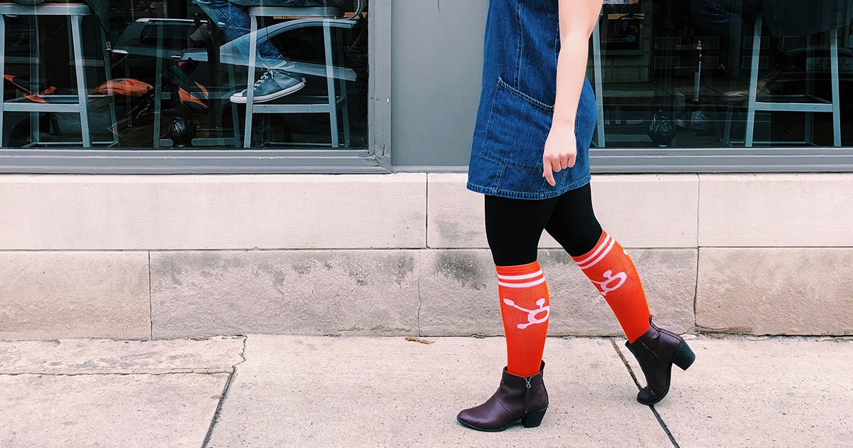 When HubSpot sends you socks in the mail . . .you proudly wear them around Lancaster, right? Only because they have the best Marketing &amp; Sales software we've ever used: hubs.ly/H0b0dj20