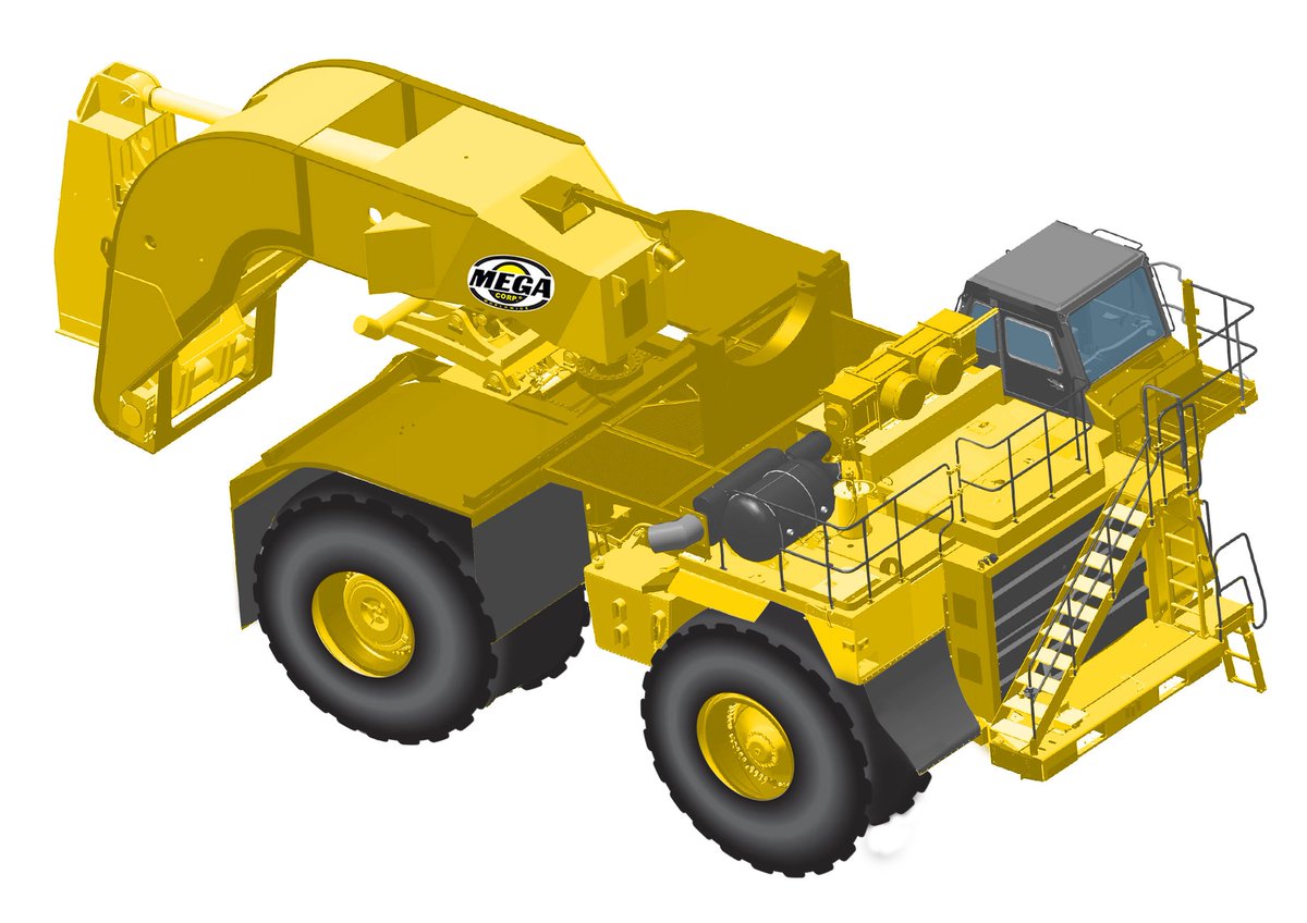 MegaCorpWW's tweet photo. We leave you this weekend with models of MET-DG Mega Detachable Gooseneck Equipment Trailer. Mega equipment trailers & hitch systems are designed to work with tow tractors based on OEM off-highway truck chassis.
#sotreqcat #catmachines #catmining #MegaWorldwide #CaterpillarInc https://t.co/xXfVaZ7Jf6