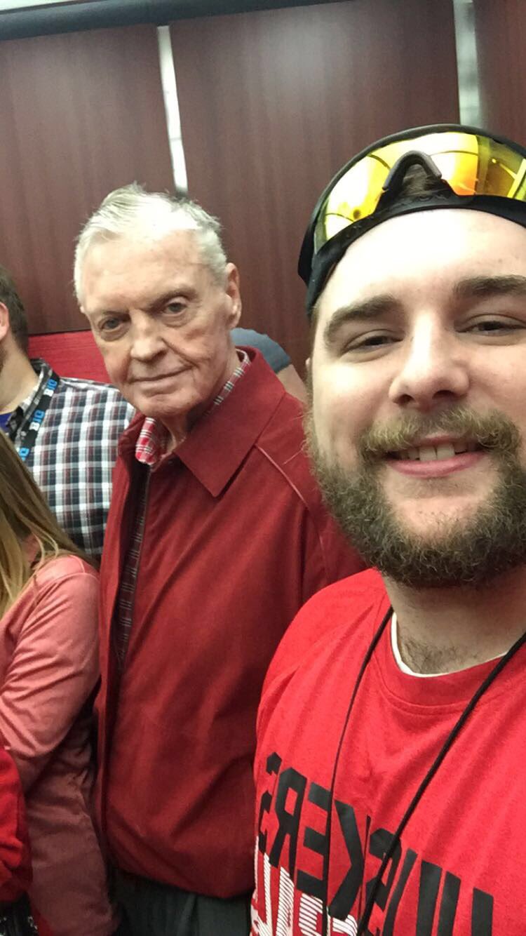 Genesis 1:27 says So God created Tom Osborne in His own image. Happy Birthday, Coach 