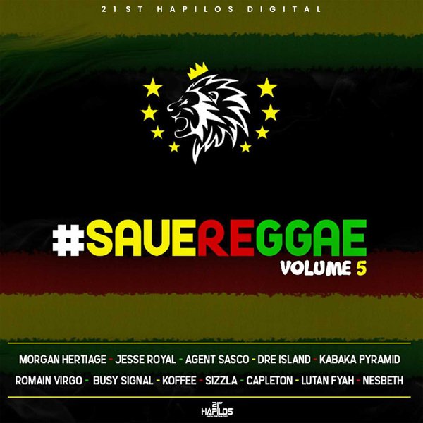 Hapilos's tweet photo. #PREORDER Now / Available 16/3/2018 - Various Artists - #Savereggae, Vol. 5 - https://t.co/nT1ur4Nn8Z #iTunes #Preorder @21sthapilos @busysignal_turf @agentsasco @morganheritage @capletonmusic @kalonjimuzik @RealRomainVirgo @Kabakapyramid @21sthapilos @HAPILOS https://t.co/KjFufnekaN