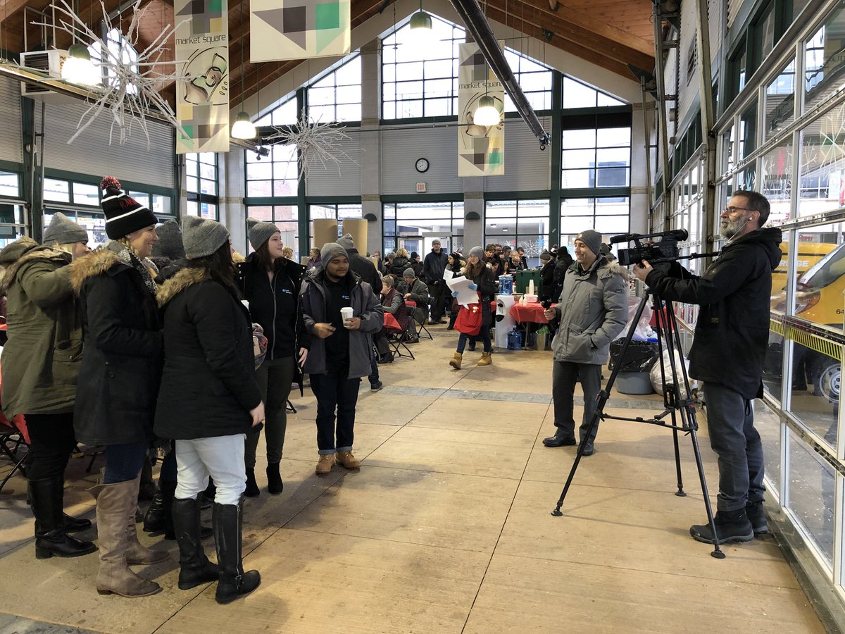 NCManyHands's tweet photo. Can’t wait for you to see this year’s coverage from @yourtvniagara and our #manyhandsproject! Thanks for the continued support in our 21st year. #FBF to when @Marty_Mako interviewed @SoupsStewsBrews at @communitycarest Pancake Breakfast! https://t.co/WP5EpLfY9d