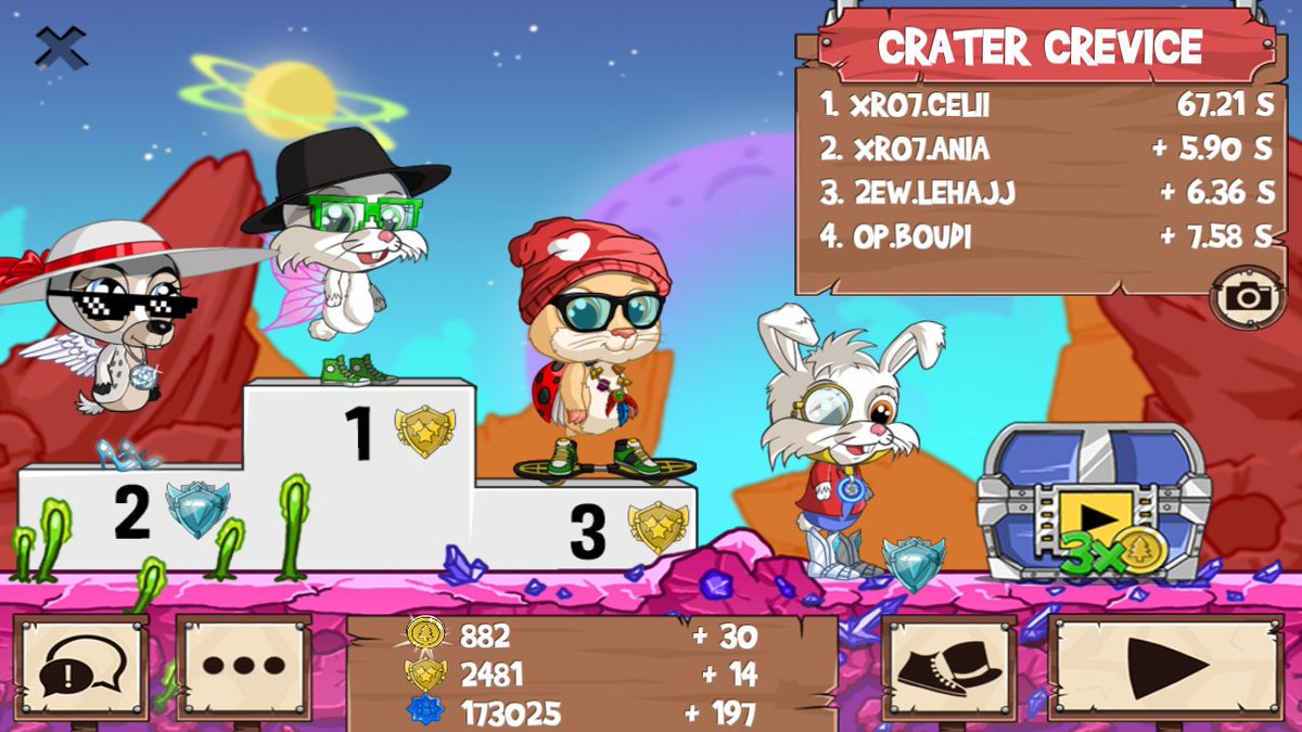 Celii47022226's tweet photo. Who run the world? GIRLS! ❤
Well played,my dear Ania!💎
#iloveyou #wethebest #xRo7 #funrun2 
@Ania390 https://t.co/xomJ84pmdq