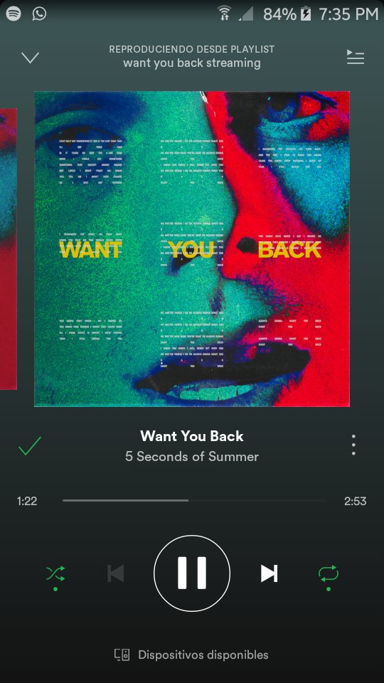 5SOSUp_Chile's tweet image. Everyone go to streaming 'Want You Back' from @5sos in @spotify ♡
@Ashton5SOS @Luke5SOS @Calum5SOS @Michael5SOS