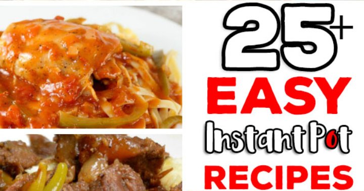 Are you looking for Easy Instant Pot Recipes? <a href="/RecipesCrock/">Aveline Sinclair</a> has rounded up 25+ of their favorites from their site and friends! PLUS <a href="/GlassBarn/">Glass Barn</a> is giving away an Instant Pot on their Facebook page! #INAgPromo - sot.ag/7mrJB