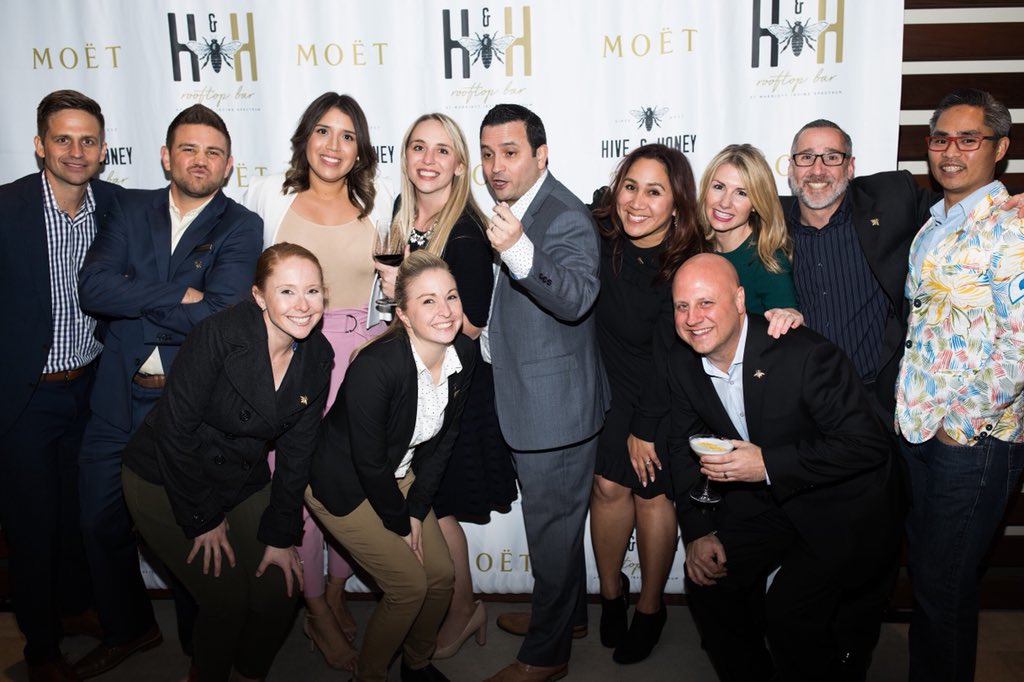 Prisb90's tweet photo. Closing a great week! We celebrated the grand opening of Orange County’s tallest rooftop bar Hive & Honey at the #MarriottIrvineSpectrum. Check out what all the buzz 🐝 is about: now open to the public! https://t.co/CBycLwpkYK