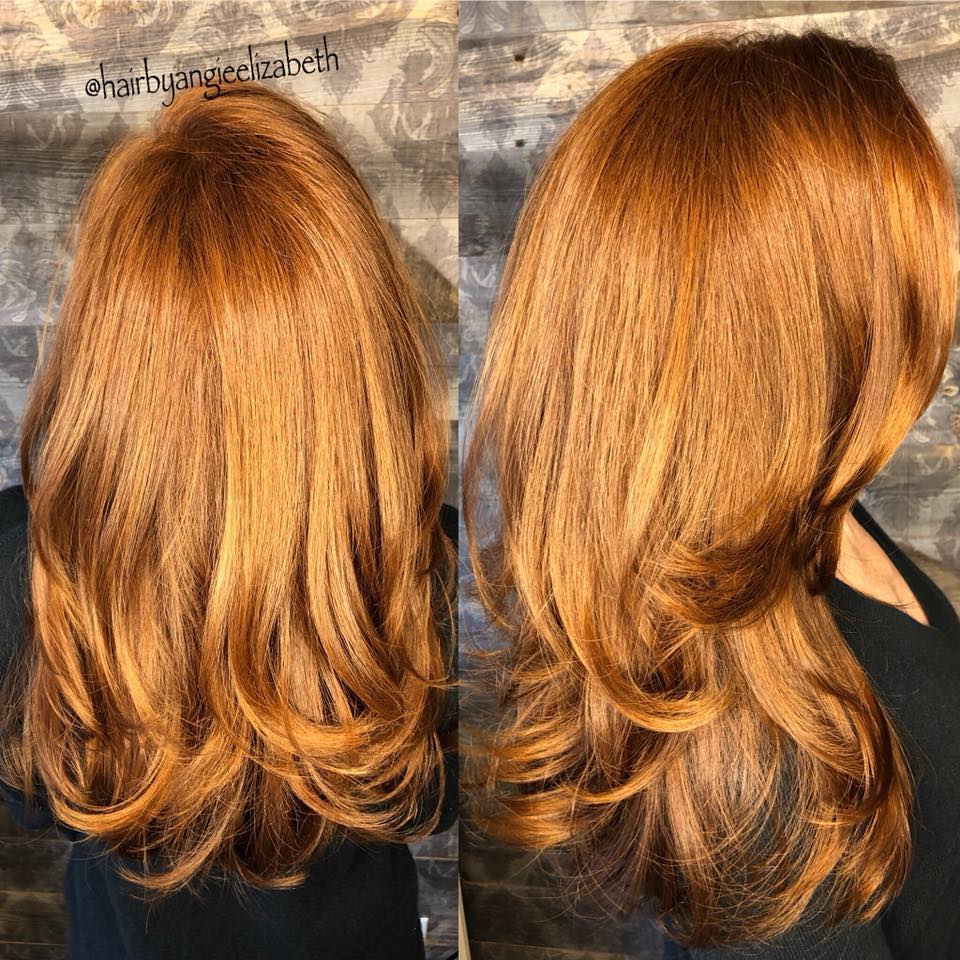Call the fire department because this gorgeous girl is on FIRE🔥🔥🔥! Hot red color done by our fierce stylist Angela! Schedule your appointment with her tonight: ashwillowsalon.com/appointments