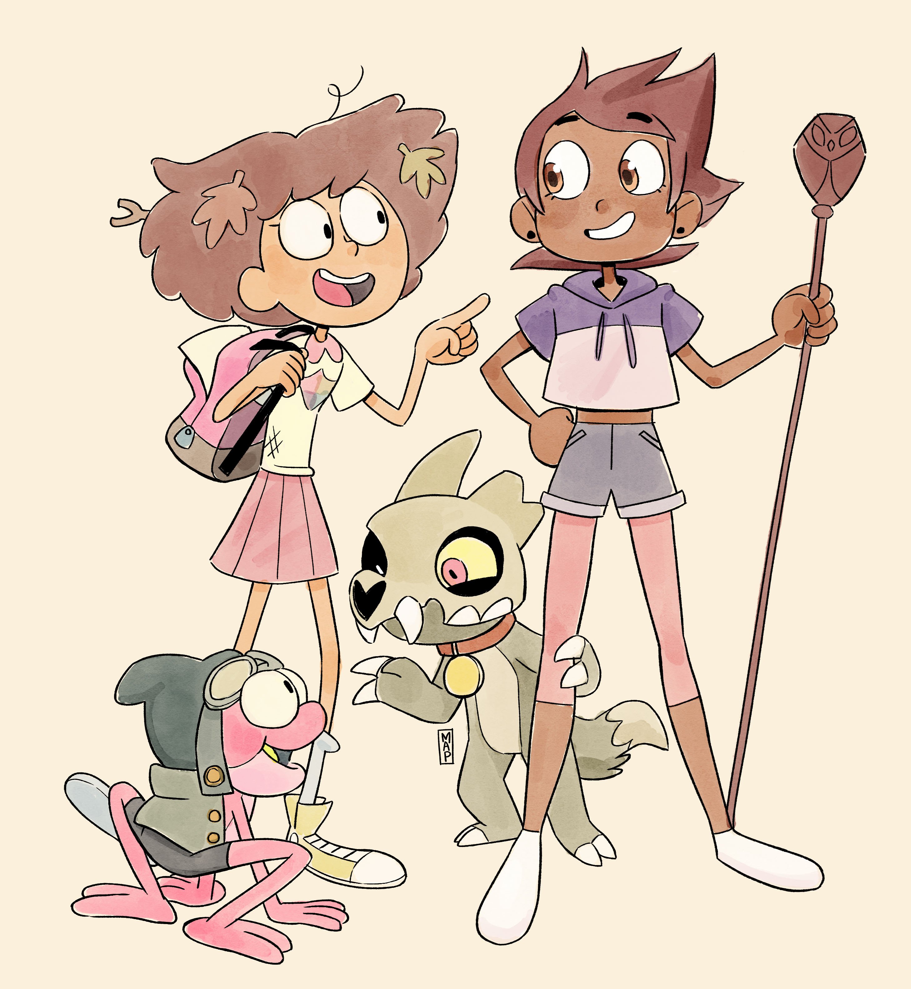 The Owl House Crossover Amphibia