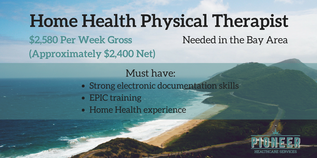Urgent PT Need in California! #PioneerJobs #TravelingPT #TravelPT #DPT #FreshPT #PhysicalTherapy #PhysicalTherapist #TravelTherapy Click to apply bit.ly/2FkqWER