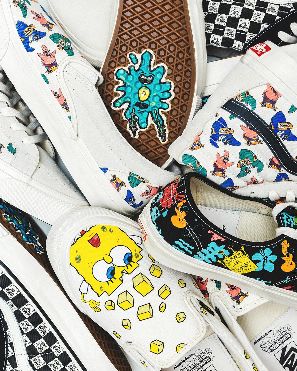 vans spongebob collection