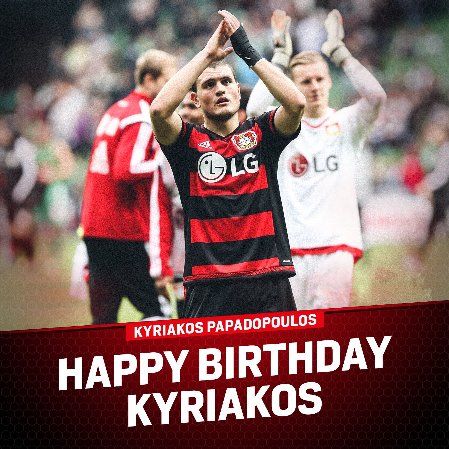 We are wishing a Happy Birthday to Kyriakos Kyriakos turns 2 6 years old today! 