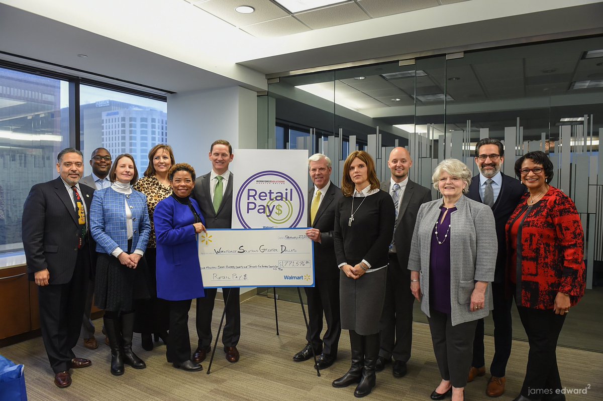 lblarrea's tweet photo. #RetailPay$ Upskilling Workforce Launch! Let training begin #supervisors #managers #retailcredential #careerpathways Excited2begin! Join the journey! .@WFSDallas @DRChamber @dcccd @ChancellorMay @WalmartGiving @JoshuaSparks606 @workforceranger @USDOL @ATT @LBUCCDallas @PennFoster https://t.co/IdGpOgLqO6