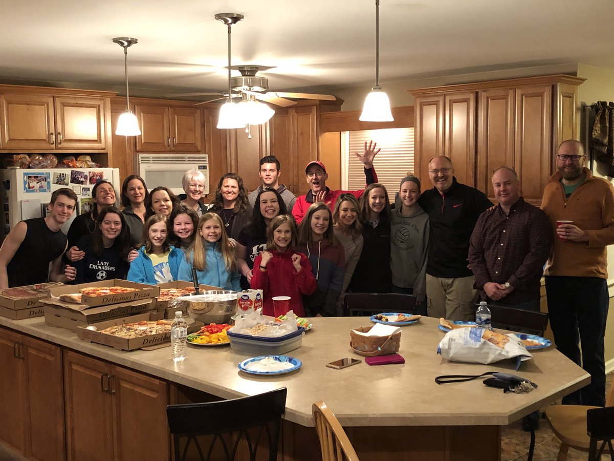 don_heindel's tweet photo. Small Group Big Party winners of the free pizza party #goodtimes https://t.co/BS2mADLvDU