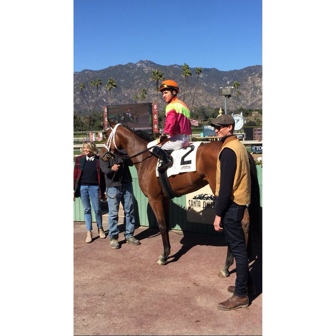 #winpicture Congratulations to Austin Trites #myson  and @MargauxFarm on the WIN @santaanitapark with<a href="/tag/winpicture"class="tags">#winpicture</a><a href="/tag/myson"class="tags">#myson</a><a href="/tag/horseracing"class="tags"><span>#horseracing</span></a><a href="/tag/thoroughbreds"class="tags"><span>#thoroughbreds</span></a><a href="/tag/grw"class="tags"><span>#grw</span></a>