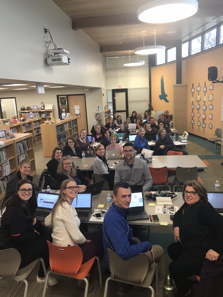 Shout out to <a href="/CCSD146Tweets/">School District 146</a>! Working with grade 4-5 teachers to preview Reading Workshop and Reading Fundamentals. Thanks for all of your enthusiasm and great questions today!!! You are well on your way to building the foundations for reading workshop! <a href="/Schoolwide/">Schoolwide Inc</a>