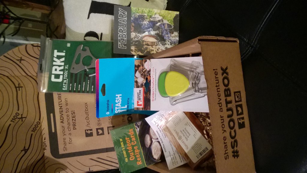 scoutmama136's tweet image. February is all about outdoor cooking! #scoutbox