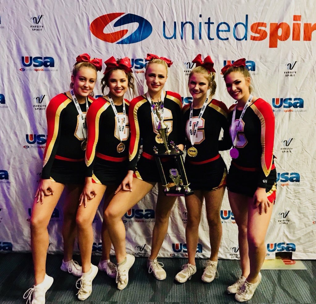 Chaparral High School Scottsdale Cheerleading Clipart