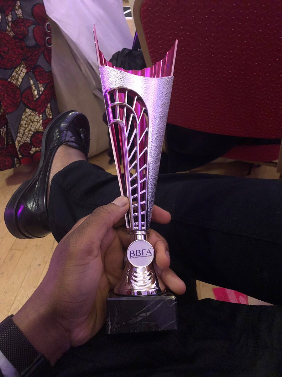 SliderCuts's tweet photo. I won!!!!!!! Absolutely grateful. It has been an amazing night. I will still be up early in the shop. 

'Barber Entrepreneur' - nice 👊🏾

#bbfawards2018 #blackbeautyandfashionawards 
#SliderCuts
#awards https://t.co/eHcvCWPXCQ