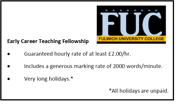 FUCUniversity's tweet photo. Come and work for us! 😀A superb opportunity for ECRs and recent PhDs! #supportingourstaff #greatjob https://t.co/umymhiTUXw