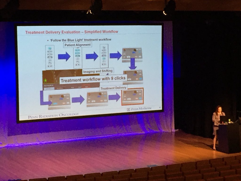 abbie_t1234's tweet photo. First clinical experience with Halcyon from UPenn. Efficiency and quality combined @VarianANZ #Oncsummit18 https://t.co/5vdFoxxI7x