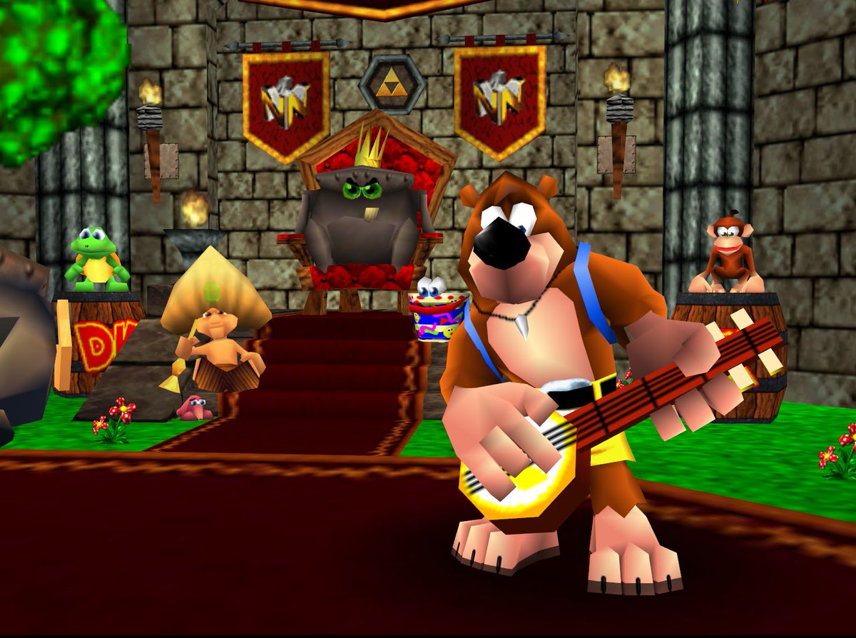 Banjo-Kazooie: Mario 64 edition (and other Banjo-Kazooie mods)