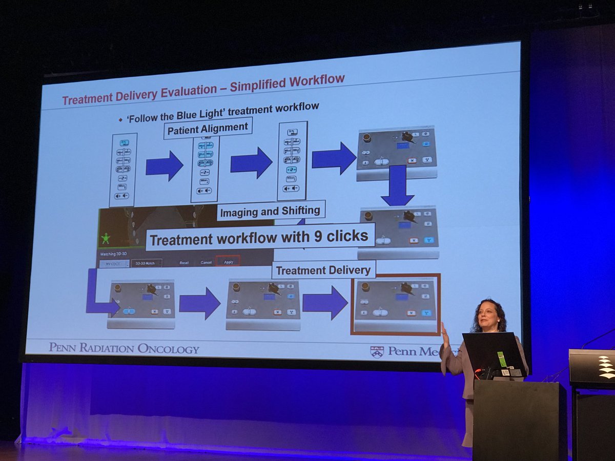 VarianANZ's tweet photo. A huge thank you to Dr Michelle Alonso-Basanta for sharing with us her experiences using Halcyon @PennMedicine #OncSummit18 #Halcyon #Varian https://t.co/G4GMD1Ezrz