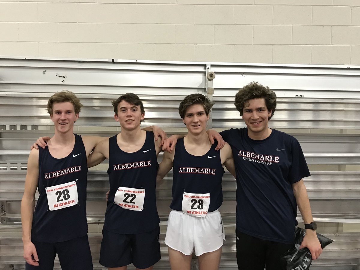 Boys 4x8 finishes 6th to get All State from the slow section.  Huge season best!!  8:18!! <a href="/scrimmageplay/">scrimmageplay</a> <a href="/AHSPatriotPride/">Patriot Pride</a>