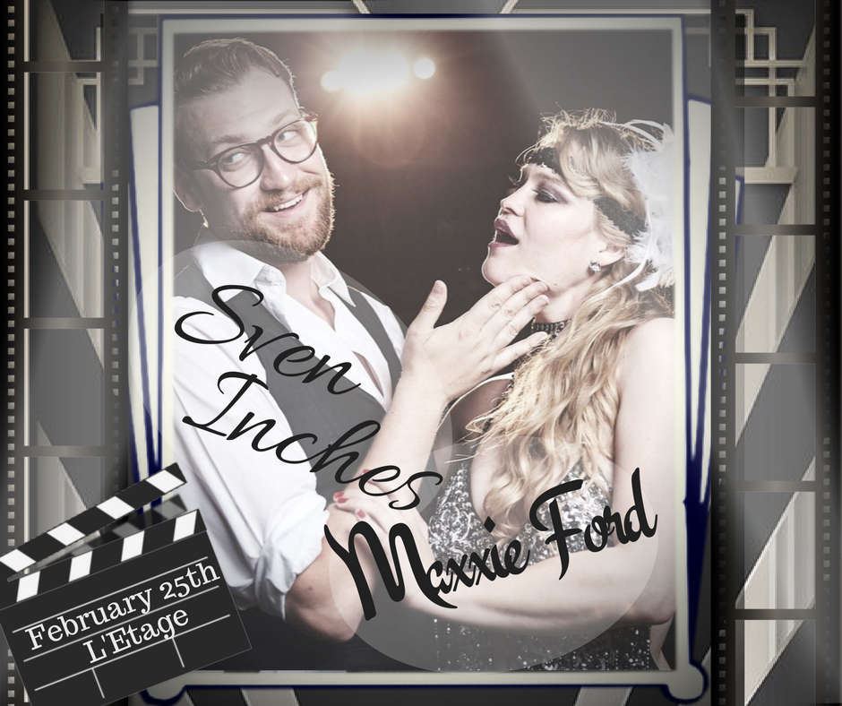 EnvouteMB's tweet photo. One of our favorite duos ever! The fabulous and ever so talented #MaxxieFord and #SvenInches will be joining us on Sunday the 25th at @Letage624 for Envoute's Burlesque Homage to Old Hollywood! shot by @ChrisKPhoto Photgraphy Tickets: https://t.co/4w2j8oiTOS https://t.co/nfZOQxhdic