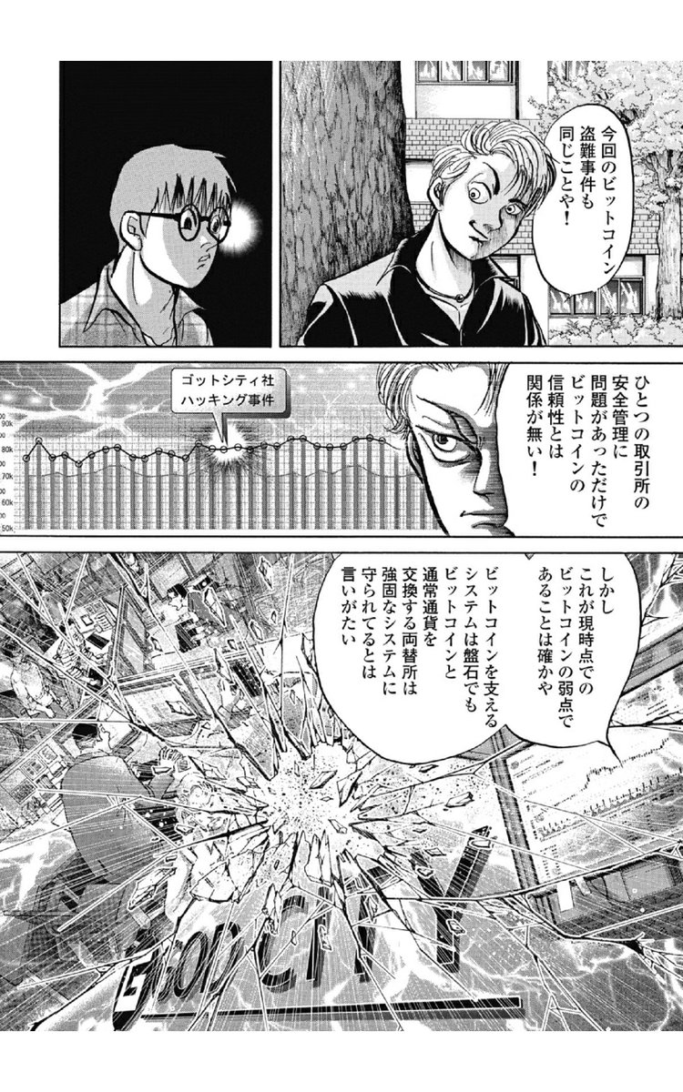 ミナミの帝王（140）」では、コインチェックのような事件も予測されてい.. | タクスズキ😀サイドFIRE@仮想通貨とクラファン さんのマンガ |  ツイコミ(仮)