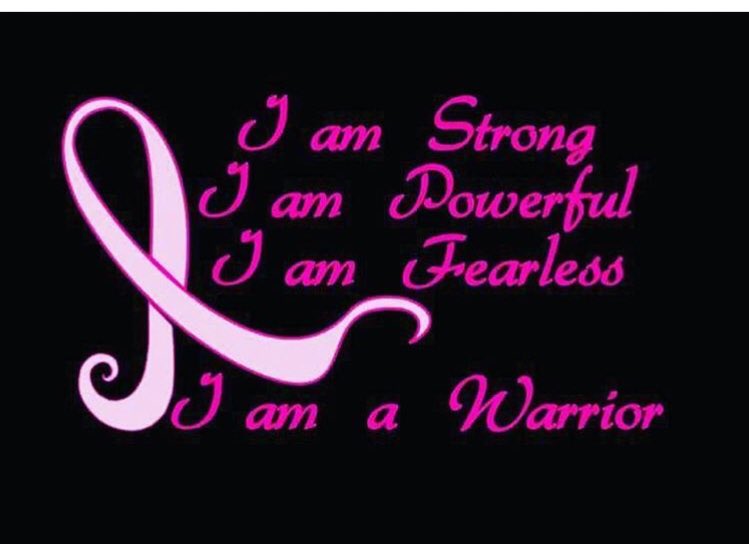 Im strong, I’m fearless, I’m powerful, I’m a cancer survivor!   #CancerSurvivor #breastcancersurvivor #rarebreastcancer #pagetsdiseaseofthebreast