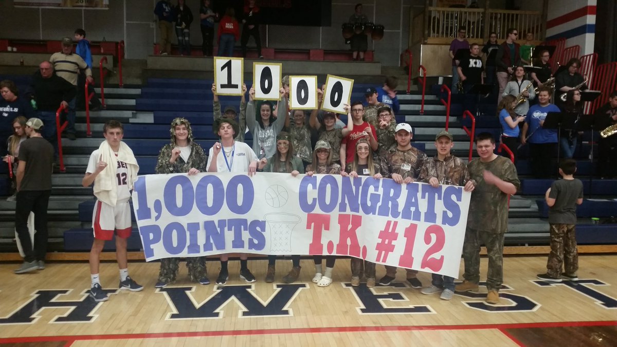 jpencesports's tweet image. Boys basketball FINAL: Southwestern defeats South Dearborn 61-45.

Rebels finish regular season 21-2.

More importantly, congrats to Tyler Kramer on reaching the 1000 point career mark in scoring.
Kramer finished with 31 points.