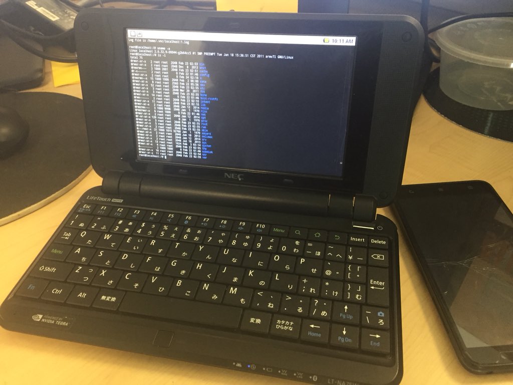 rezdrake's tweet image. ehh hello linux console :)
#lifetouchnote
#linuxonandroid
#NEC