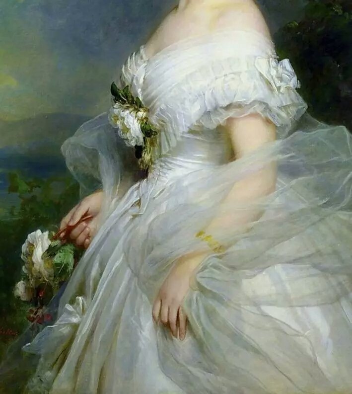 CGdrawing's tweet photo. Oil painting art.
 Skirt detail https://t.co/cMkocYAg8D