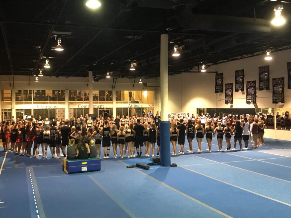 CEA_CougarCoed's tweet photo. Cougar Coed, @SSXSharks @twistandshout1 Diamonds and Champion Heat joining in prayer for safe and successful @NCAupdates 🐾❤️ https://t.co/m7eTniXkus