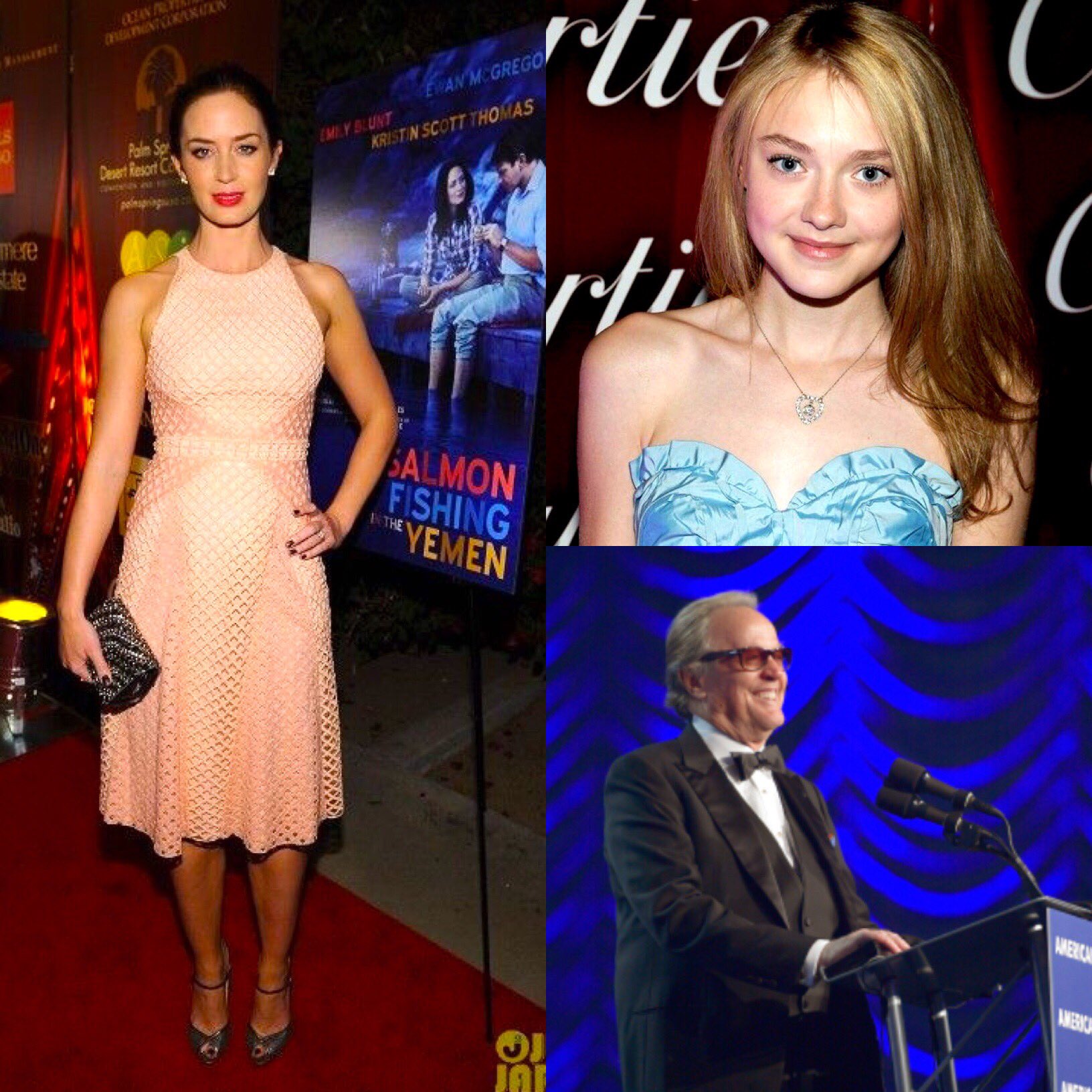 Happy Birthday to our past attendees Emily Blunt, Dakota Fanning, and Peter Fonda 